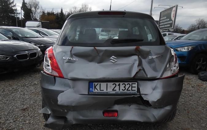 Suzuki Swift cena 9100 przebieg: 133100, rok produkcji 2013 z Olsztynek małe 211